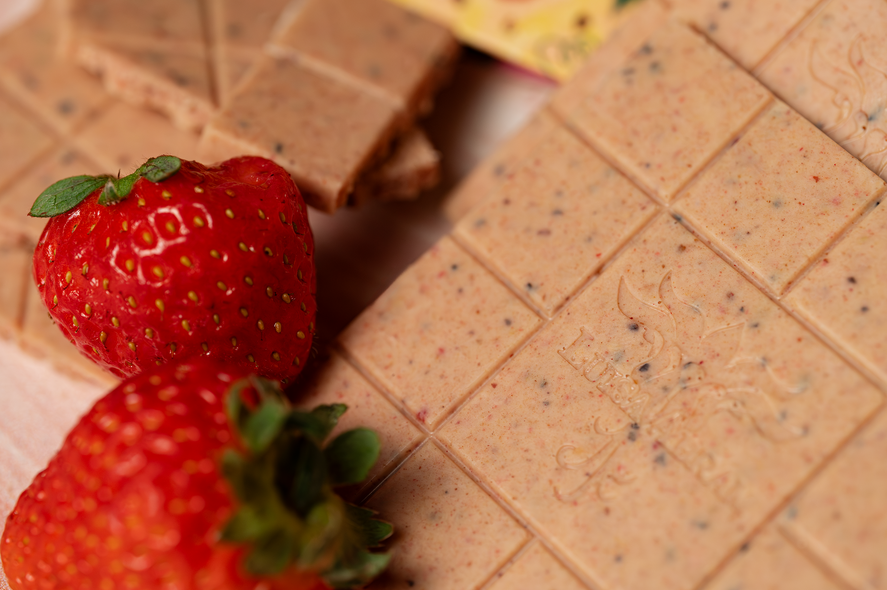 Branco com Maracujá e Morango