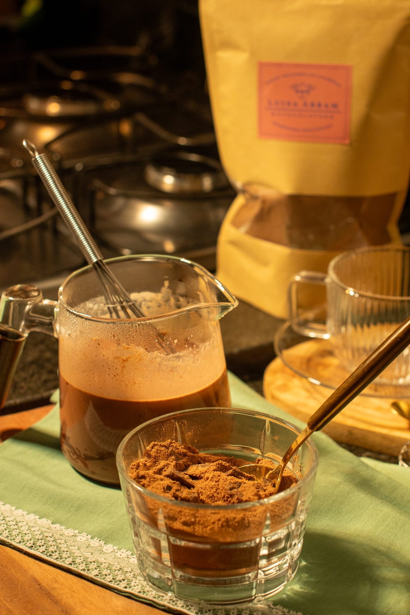 Chocolate quente Luisa Abram