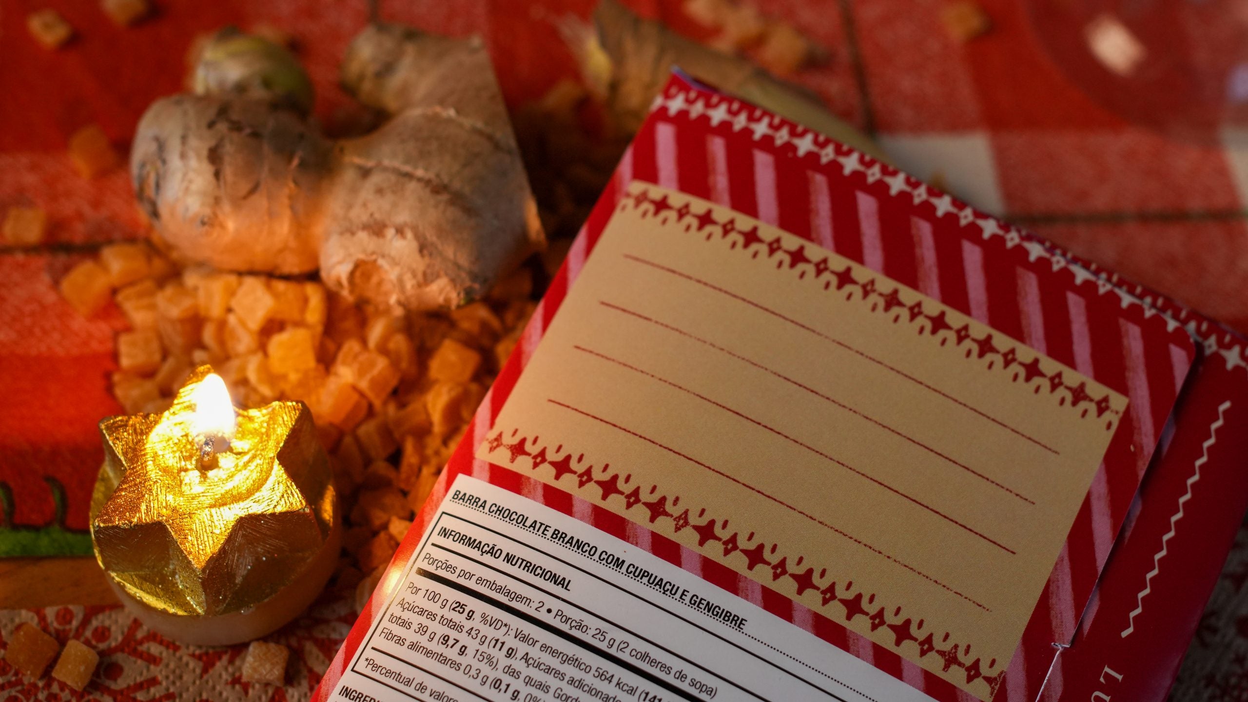 Gingerbread - Branco com Cupuaçu e Gengibre