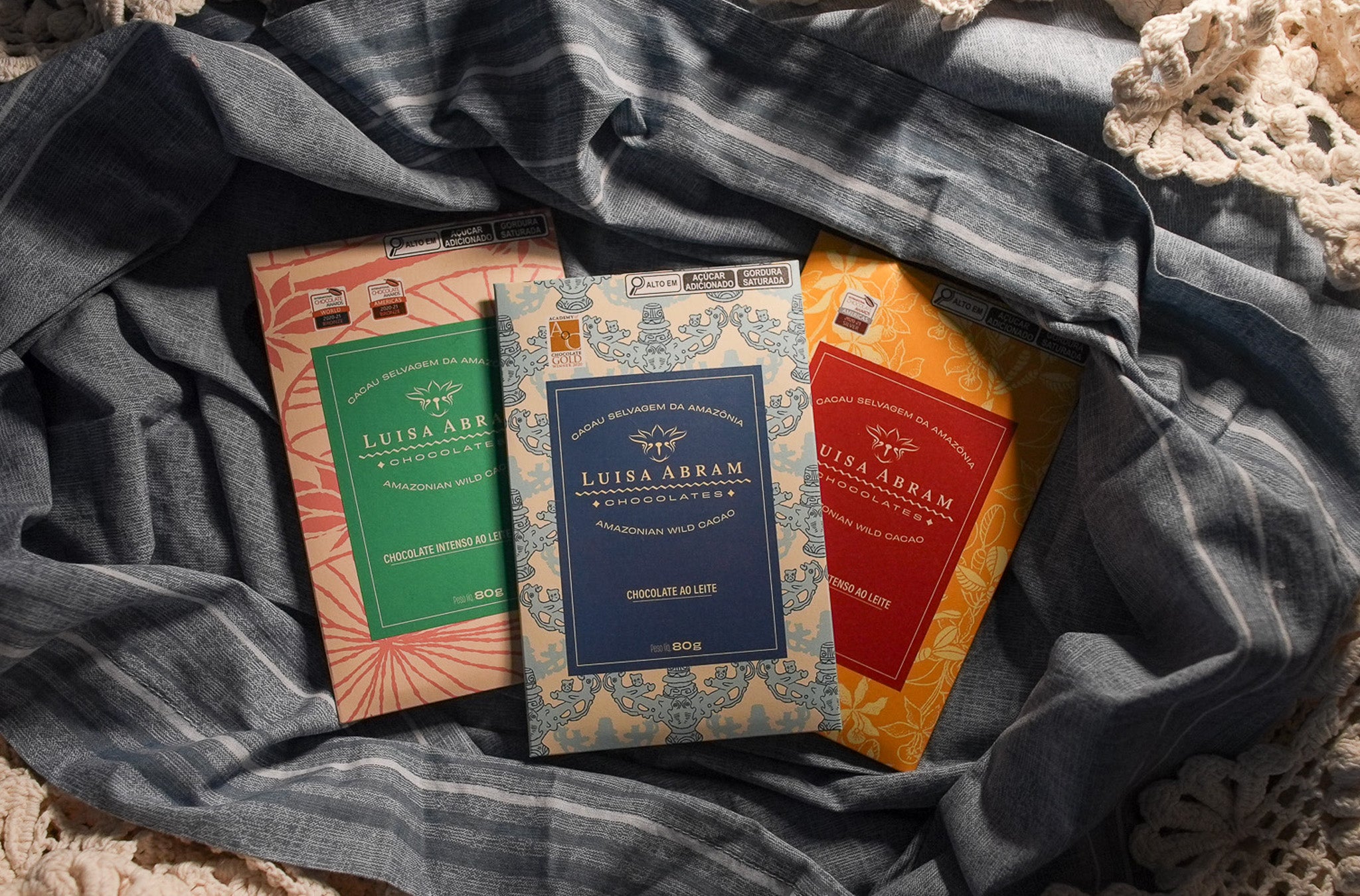 Kit com 3 barras - Ao Leite