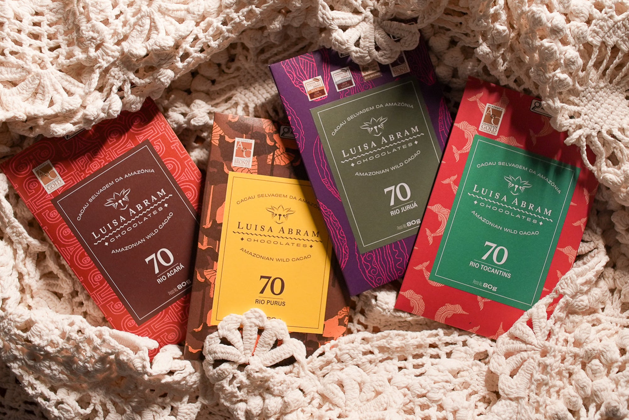 Kit com 4 barras - Origens 70%