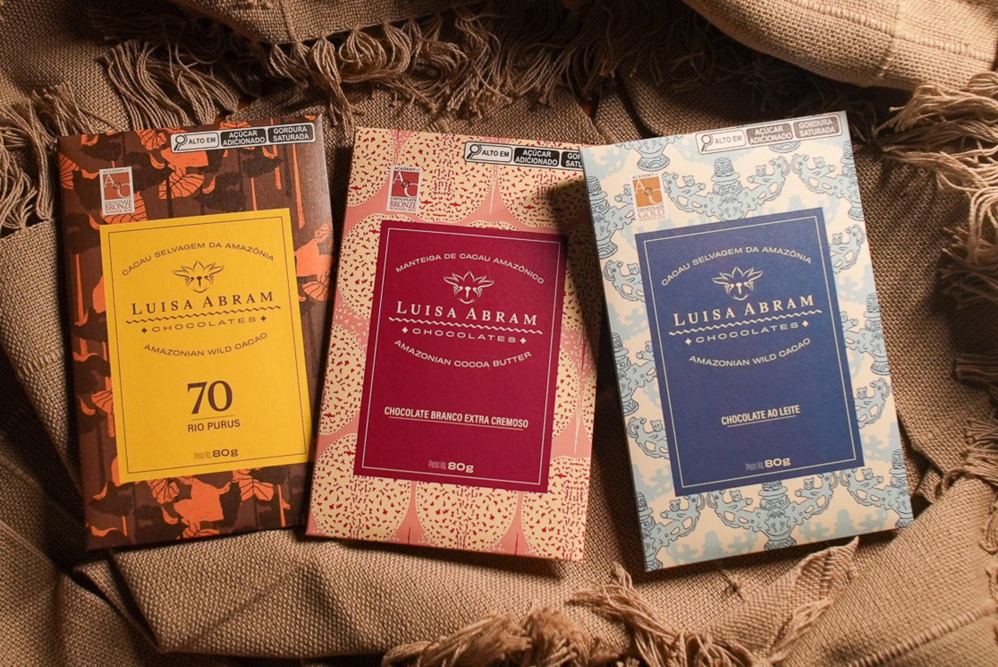 Kit com 3 barras - Primeiras Experiências